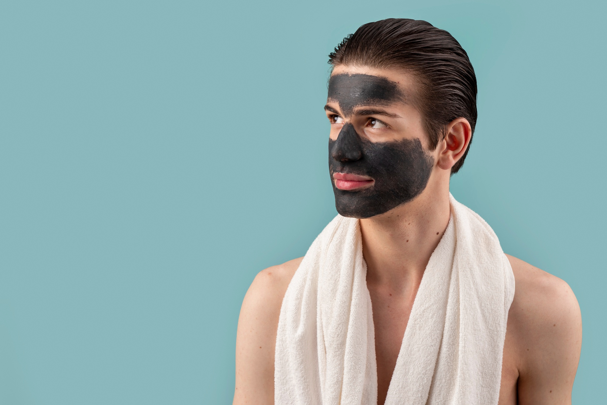 carbon facial - men