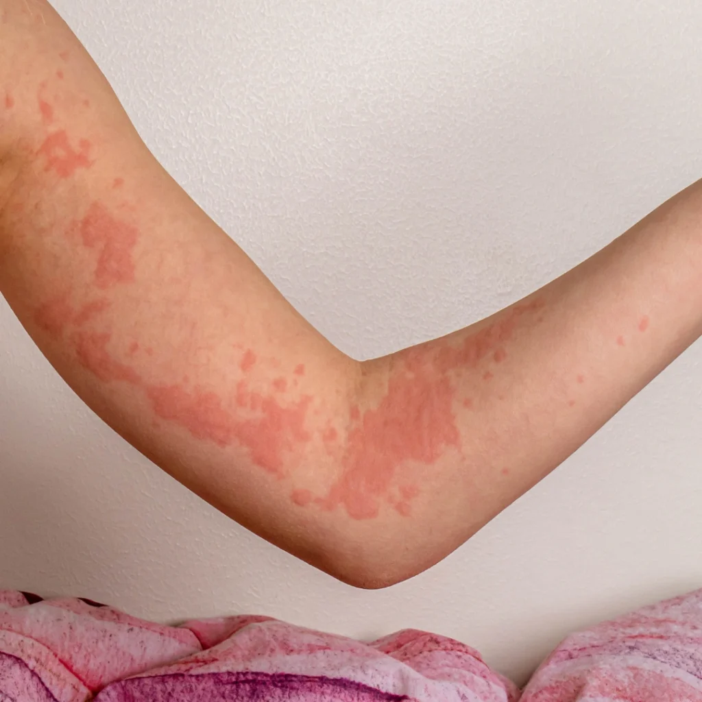 best urticaria skin treatment
